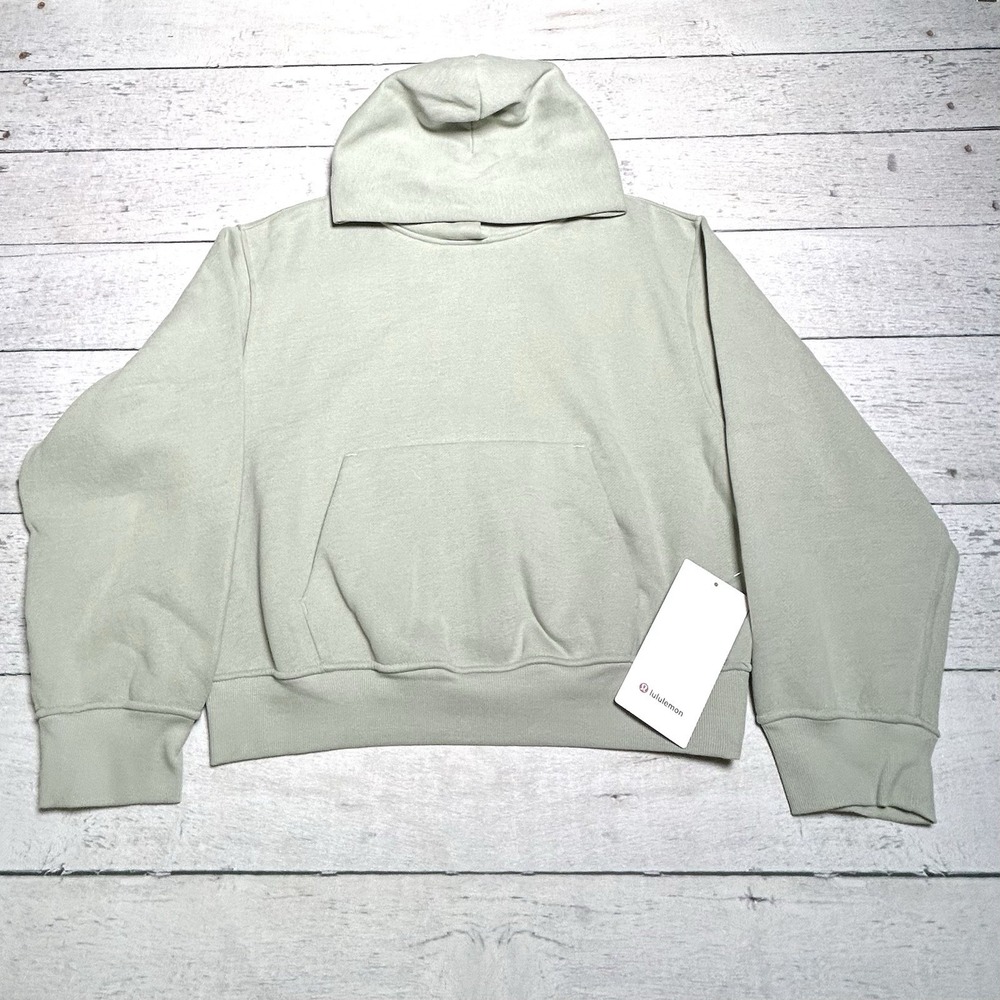 Lululemon Steady State Oversized Hoodie Sage Green LW3KCRS XS NWT